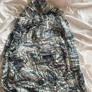 Jean Paul gaultier 80’s mesh long sleeve top